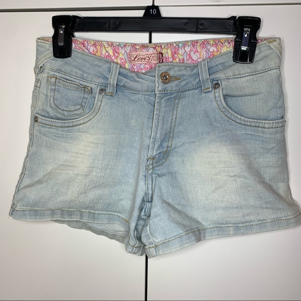 Girl’s Levi’s Denim Jean Shorts